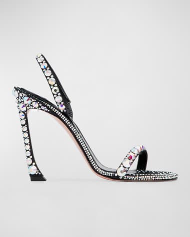 Piferi Ginevra Crystal Halter Sandals