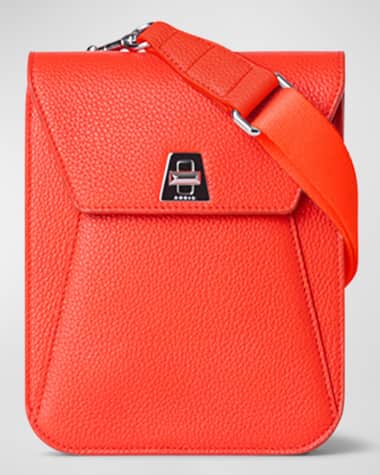 Akris Anouk Mini Leather Messenger Bag