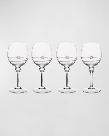 Juliska Amalia White Wine Glasses, Set of 4