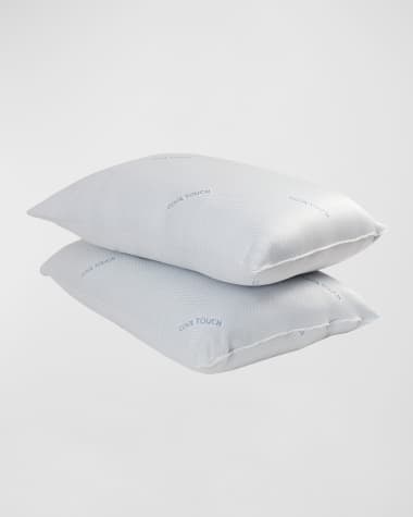 Charisma Cool Knit Jumbo Bed Pillows, Set of 2