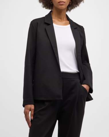 Eileen fisher discount silk blazer