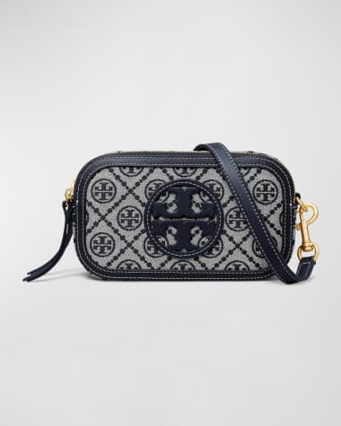 Tory Burch Mini T Monogram Canvas Crossbody Bag
