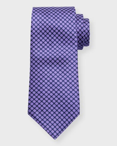 Stefano Ricci Men's Silk Multi-Circle Tie