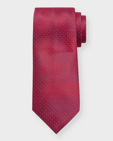 Stefano Ricci Men's Silk Micro-Geometric Tie