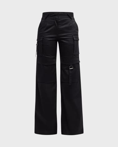 Iro Abeline Satin Cargo Pants