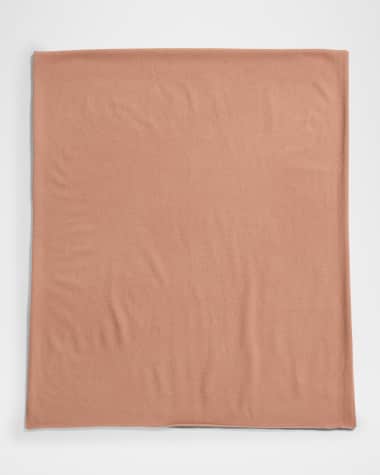 Vince Boiled Cashmere Knit Blanket Wrap