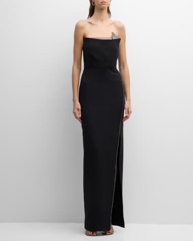 Neiman marcus black gowns best sale