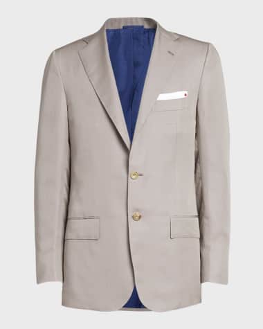 Kiton Men's Solid Lyocell Suit