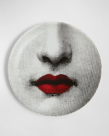 Fornasetti Tema e Variazioni n.397 Red Lips Coaster