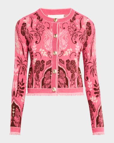 Cara Cara Livi Jacquard Wool-Blend Jacket