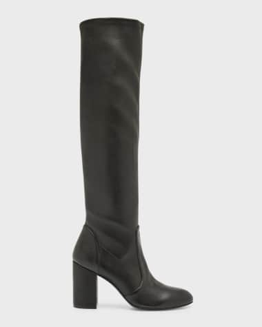 Stuart Weitzman Yuliana Leather Knee Boots