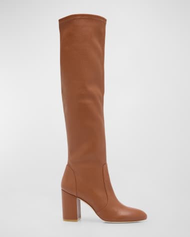 Stuart Weitzman Yuliana Leather Knee Boots