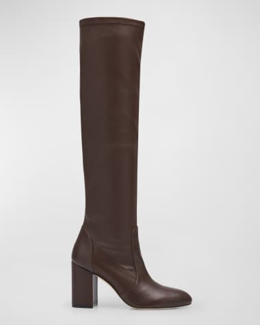 Stuart Weitzman Yuliana Leather Knee Boots