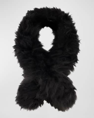 Gorski Cashmere Goat Pull-Through Scarf