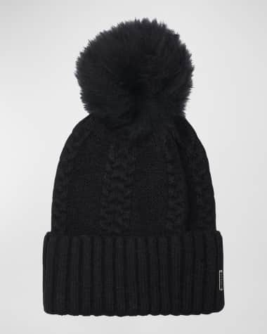 Gorski Knit Toscana Lamb Pom Beanie