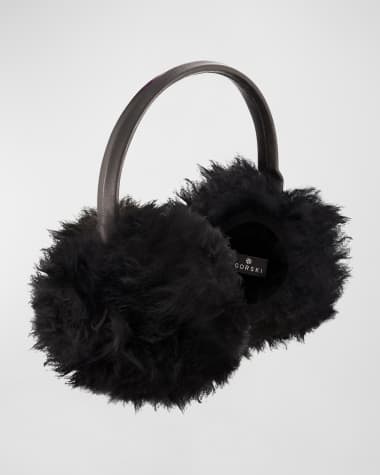 Gorski Cashmere Goat Earmuffs