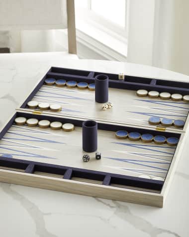 L'Objet Limited Edition Matis Backgammon Set