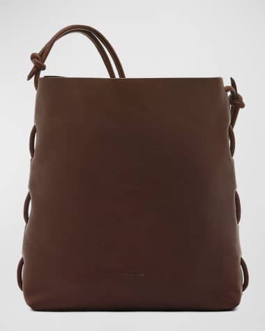 Il Bisonte Snodo Knot Leather Crossbody Bag