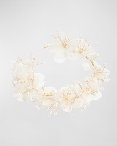 L. Erickson Elowen Pearly Halo Headband