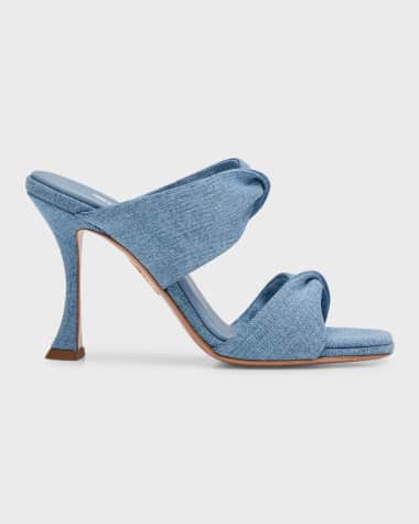 Louis Vuitton Tricolor Suede Rita Lace Up Fringe Flat Sandals Size
