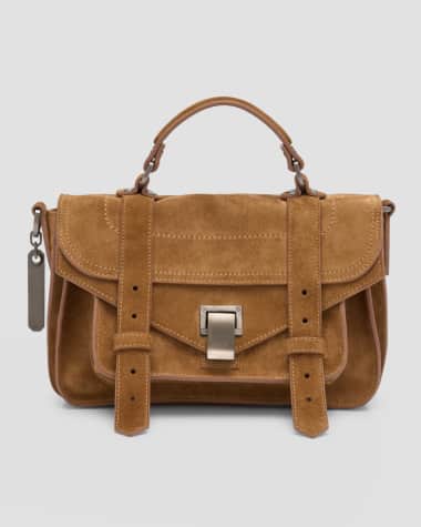 Proenza Schouler PS1 Tiny Suede Messenger Bag
