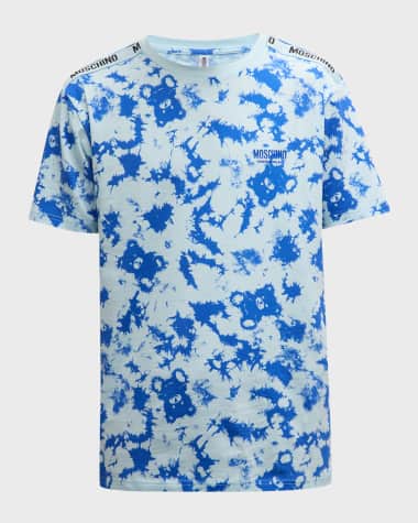 Moschino Men's Tie-Dye Underbear T-Shirt