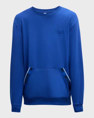 Moschino Men's Sweatshirt with Logo Taping