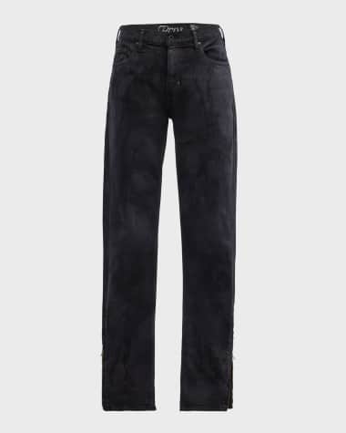 PRPS Men's Faded Straight-Leg Jeans