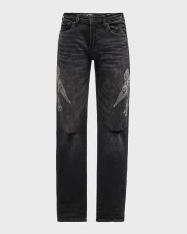 PRPS Men's Cherub Laser Faded Jeans