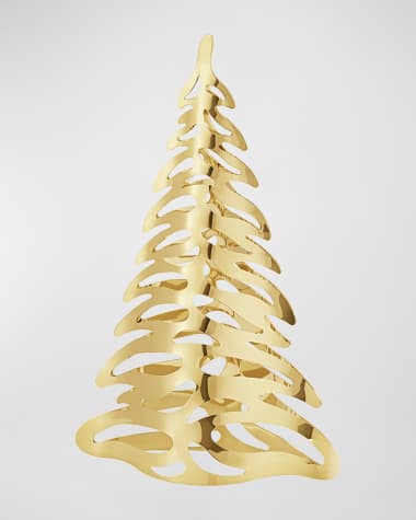 Georg Jensen 18K Gold-Plated Table Christmas Tree, 8.1"