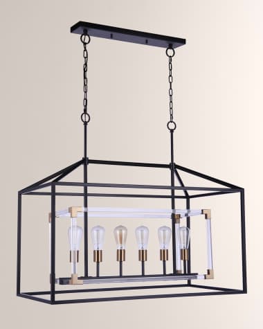 Ellington Aaron 6-Light Island Chandelier