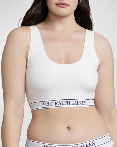 Polo Ralph Lauren UNLINED PLUNGE BRA - Triangle bra - onyx/black