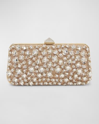 Valentino Garavani Carry Secrets Crystal Clutch Bag