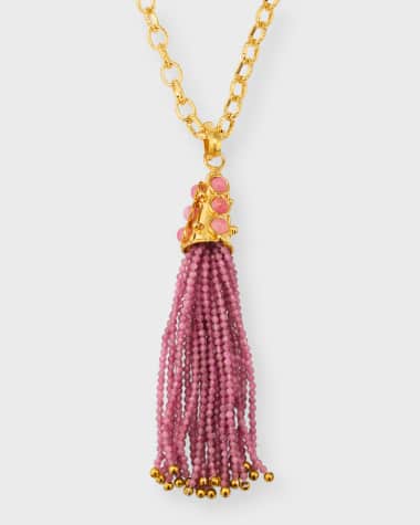 Sylvia Toledano Gio Tassel Pendant Necklace