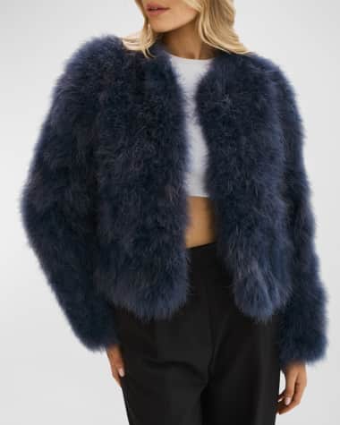 LaMarque Deora Short Feather Jacket