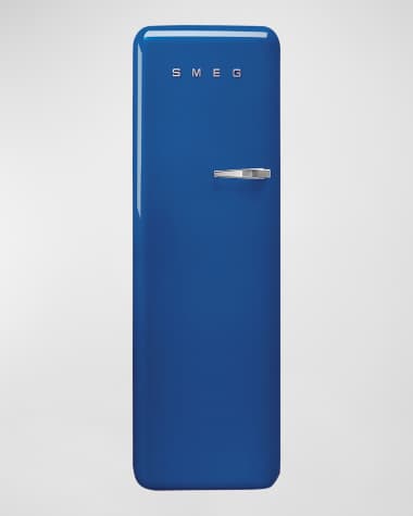 Smeg FAB28 Retro-Style Refrigerator with Internal Freezer, Left Hinge