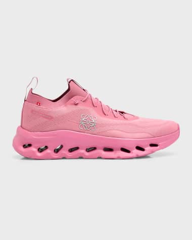Mens pink hot sale designer sneakers