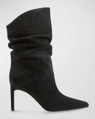 Marc Fisher LTD Angi Slouchy Suede Stiletto Boots