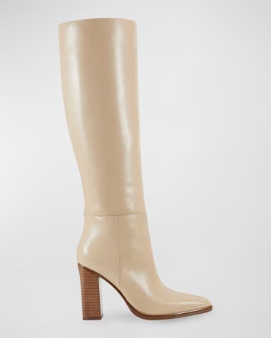 Marc Fisher LTD Lannie Leather Knee Boots