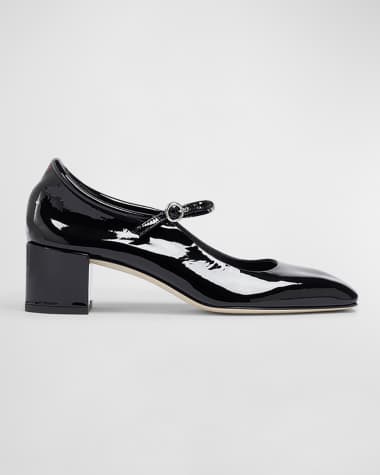 Aeyde Aline Patent Mary Jane Pumps
