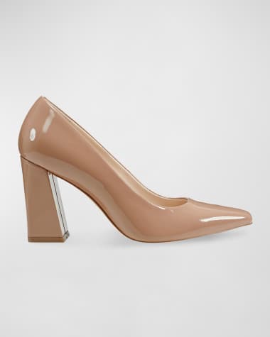 Tilda stacked heel pump best sale eileen fisher