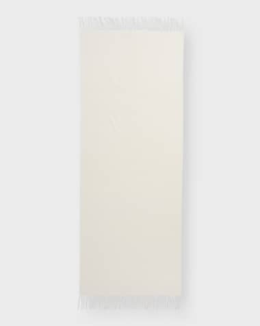 Sofia Cashmere Fringed Cashmere Evening Wrap