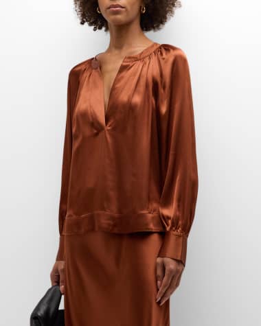 Rails Wynna Satin Blouse