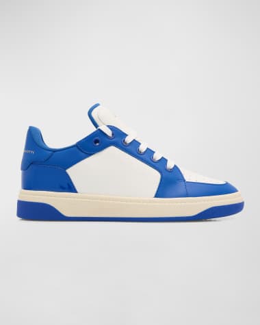 Giuseppe Zanotti Men's Arena Gz94 Bicolor Leather Low-Top Sneakers