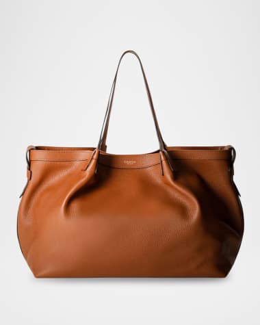 Serapian Secret Leather Tote Bag
