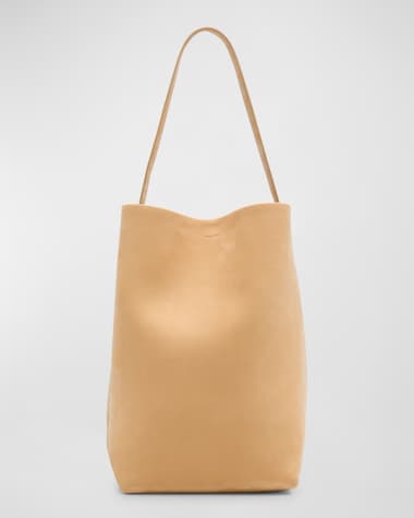 THE ROW Park Large North-South Tote Bag in Nubuck Leather
