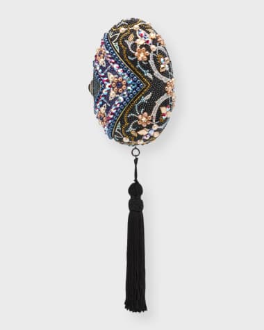 Judith Leiber Couture Anniversary Celebration Egg Clutch Bag