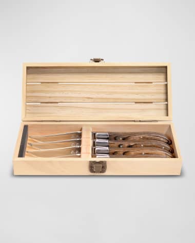 Couzon Noyer Steak Knives, Set of 4