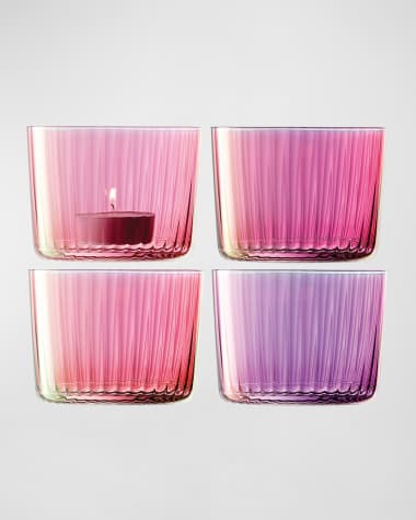 LSA Gems Tealight Holders, Set of 4