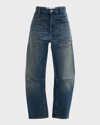 Nili Lotan Shon Cropped Jeans